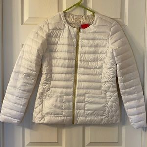 Ladies reversible puff jacket